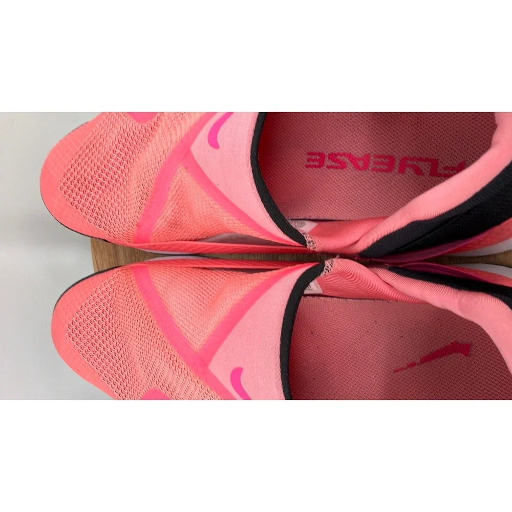 Nike Go FlyEase Sunrise Pink Black Mens Hands Free Sneakers DZ4860-600 Size 11
